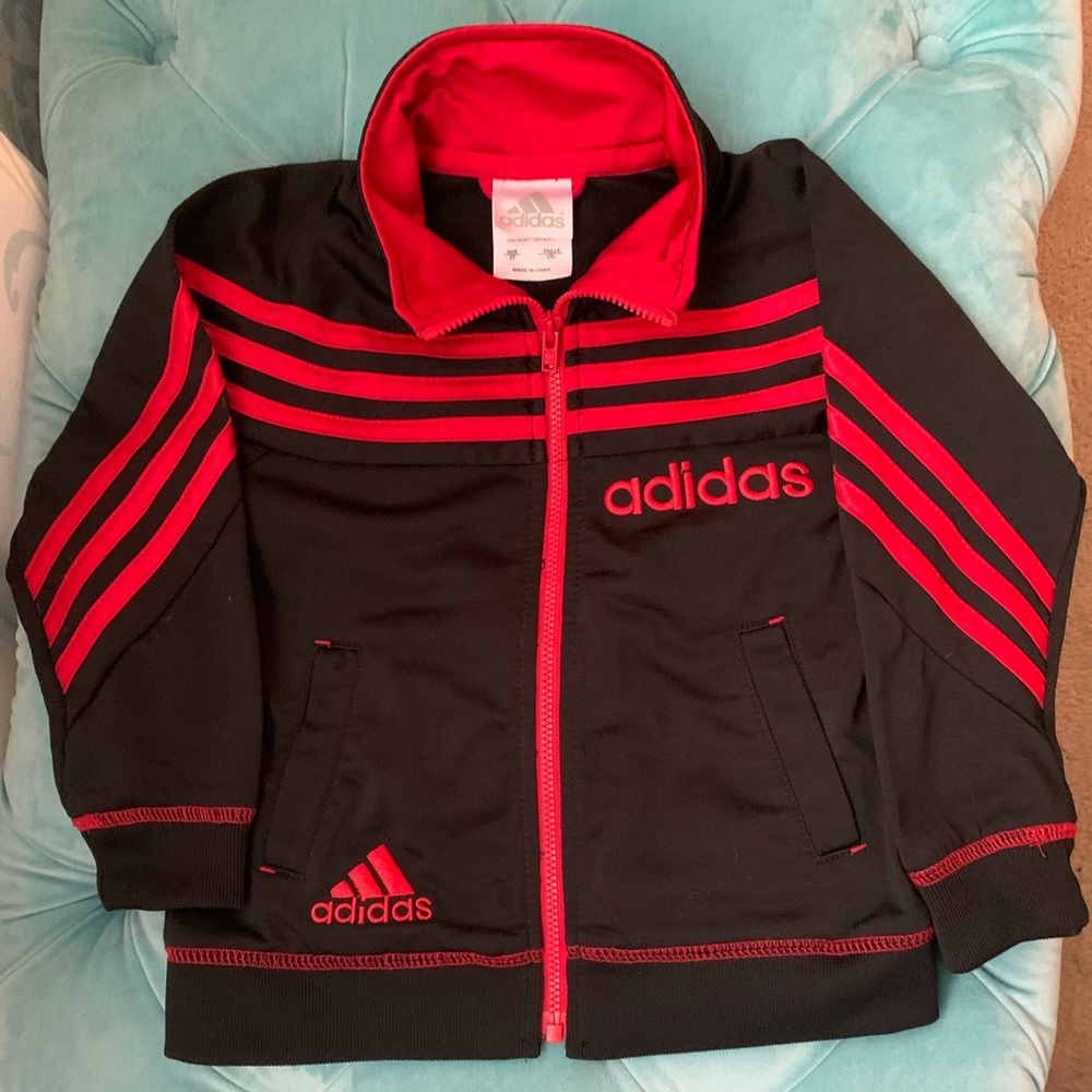 🌸2/$25- Like New- Adidas Track Jacket - 2T
